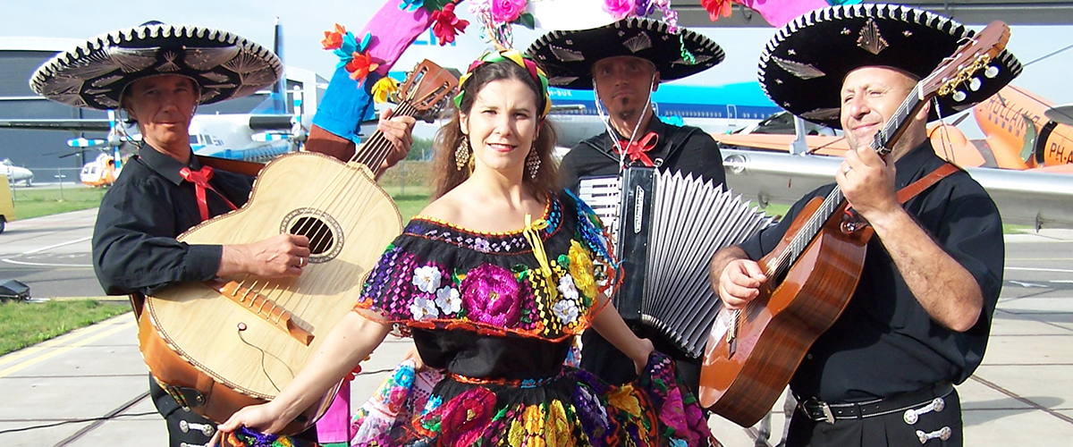 Mexicaanse zanger voor feesten