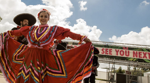 Carlos Rivas mexicaanse feest