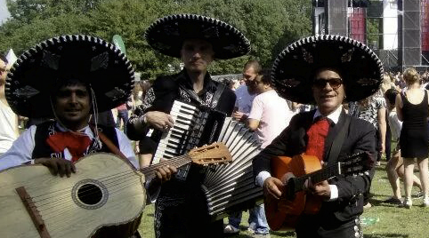 Mariachis voor een sessie van 15 - 20 minuten