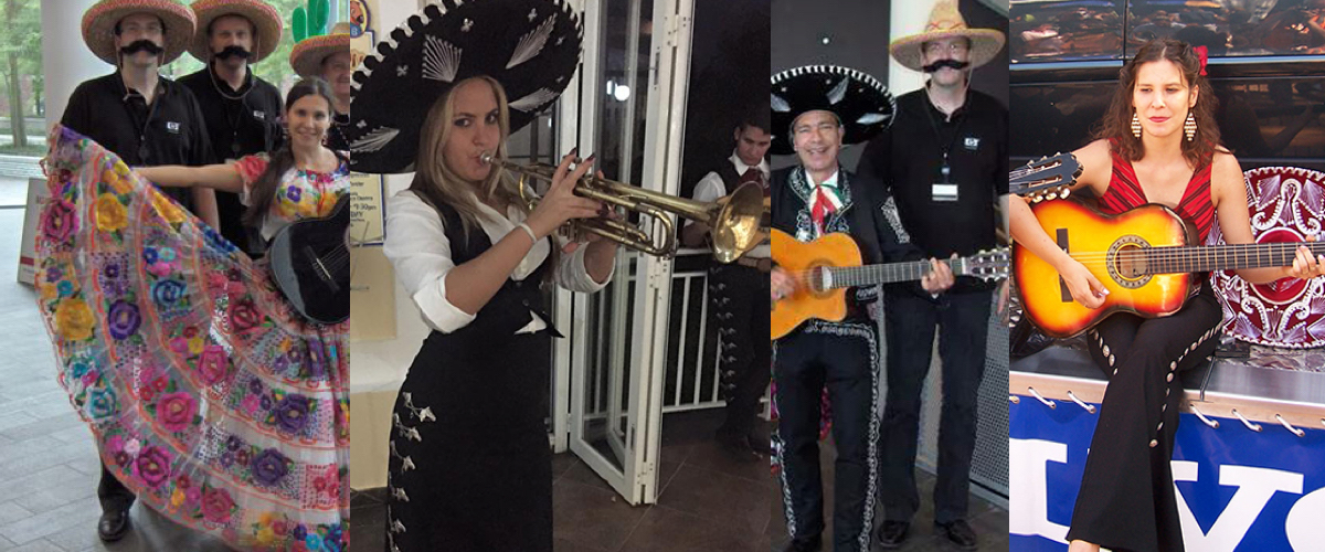 Mariachis voor een sessie van 15 - 20 minuten